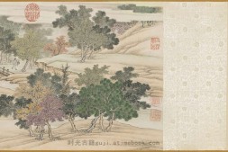 仿宋院本金陵图卷.清.杨大章绘.纸本设色.清乾隆五十六年.台北故宫博物院藏 PDF电子版下载