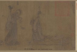 列女仁智图卷.旧传东晋顾恺之作.南宋人摹本.含注释.北京故宫博物院藏 PDF电子版下载