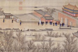 合画冰嬉图.清张为邦.姚文瀚合笔.33569X2115像素.有注释.故宫博物院藏卷 PDF电子版下载