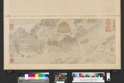 岁华纪胜图册.十二开.明.吴彬绘.纸本设色.台北故宫博物院藏 PDF电子版下载