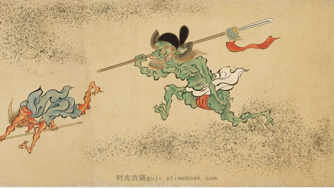 百鬼夜行绘卷.37219X1575像素.日本国立历史民俗博物馆藏本 PDF电子版下载 | 时光古籍