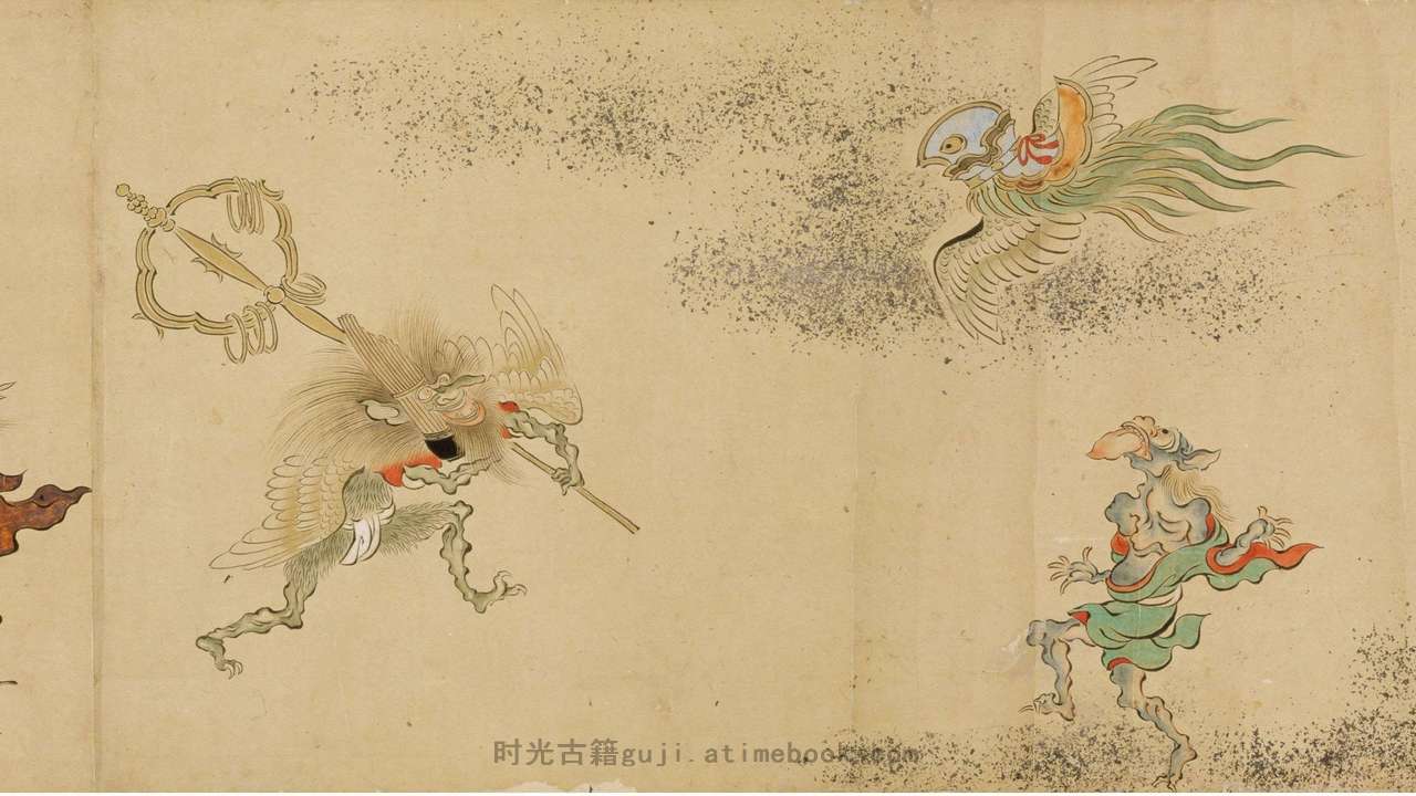 百鬼夜行绘卷.37219X1575像素.日本国立历史民俗博物馆藏本 PDF电子版下载 | 时光古籍