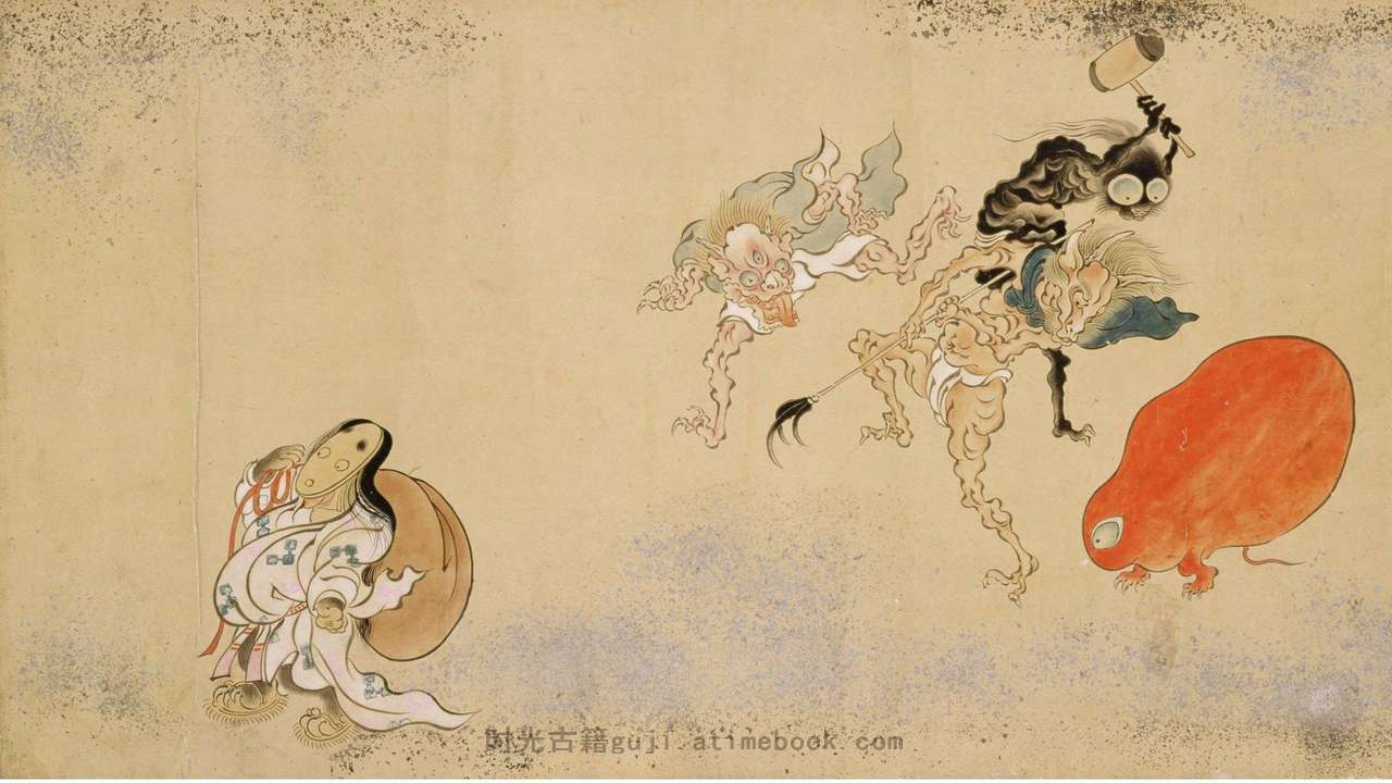 百鬼夜行绘卷.37219X1575像素.日本国立历史民俗博物馆藏本 PDF电子版下载 | 时光古籍