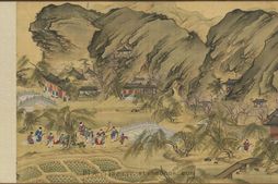 入跸图卷.明人画.绢本设色（92.1×3003.6厘米）.台北故宫博物院藏 PDF电子版下载