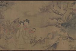 搜山图.残卷.宋佚名.绢本设色.25990X2731像素.北京故宫博物院藏 PDF电子版下载
