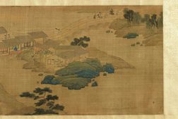 观榜图卷.题清.梁亯绘.绢本设色.27858×2105像素.台北故宫博物院藏 PDF电子版下载