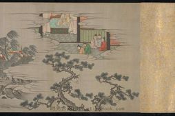 长恨歌图.卷下.狩野山雪.绘.十七世纪.切斯特·比替图书馆藏 PDF电子版下载